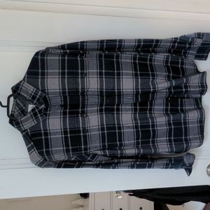 Gap Blue/Grey Casual Shirt